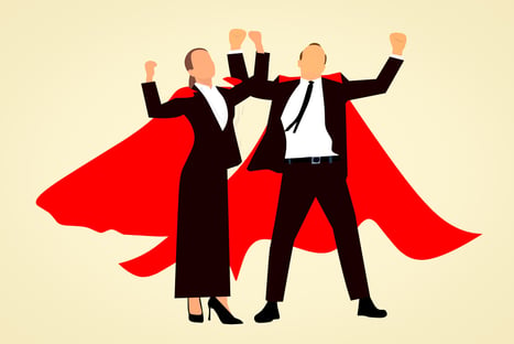 clients are super heroes of the story using Storybrand